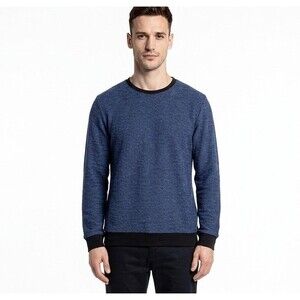 Mens Pullover Sweater Size XL Crewneck Blue And Black Old Navy